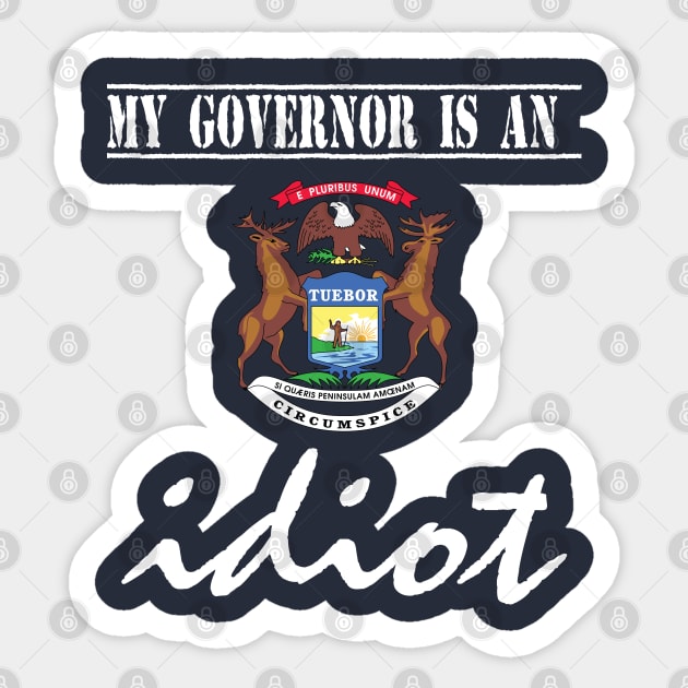 michigan governor t shirt Sticker by phatvo